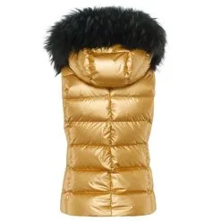 Toni Sailer, Lou Metallic Skijacke Damen Goud -Icepeak Geschaft toni sailer lou metallic aa jas gevoerd dames goud sportlitonis028a BI 02