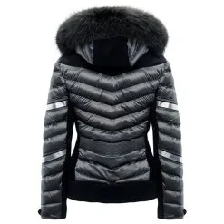 Toni Sailer, Madita Splendid Skijacke Damen Grau -Icepeak Geschaft toni sailer madita splendid aa jas gevoerd dames grijs sportlitonis027a BI 02