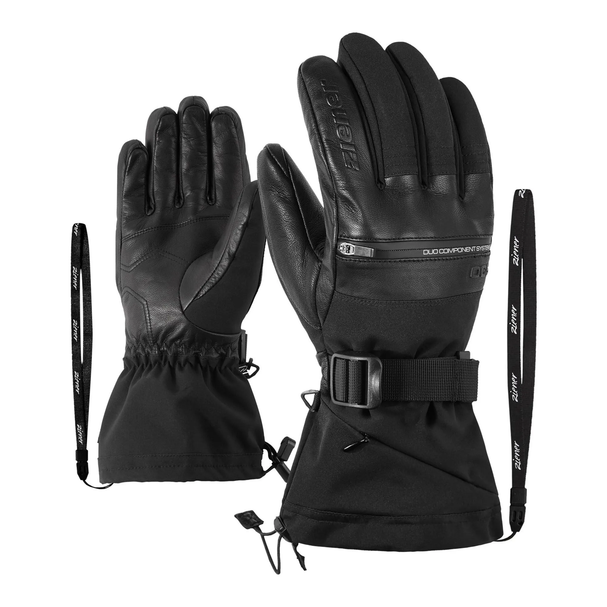 Ziener, Gallinus As(R) Pr Dcs Skihandschuhe Herren Schwarz 3 Ziener, Gallinus As(R) Pr Dcs Skihandschuhe Herren Schwarz