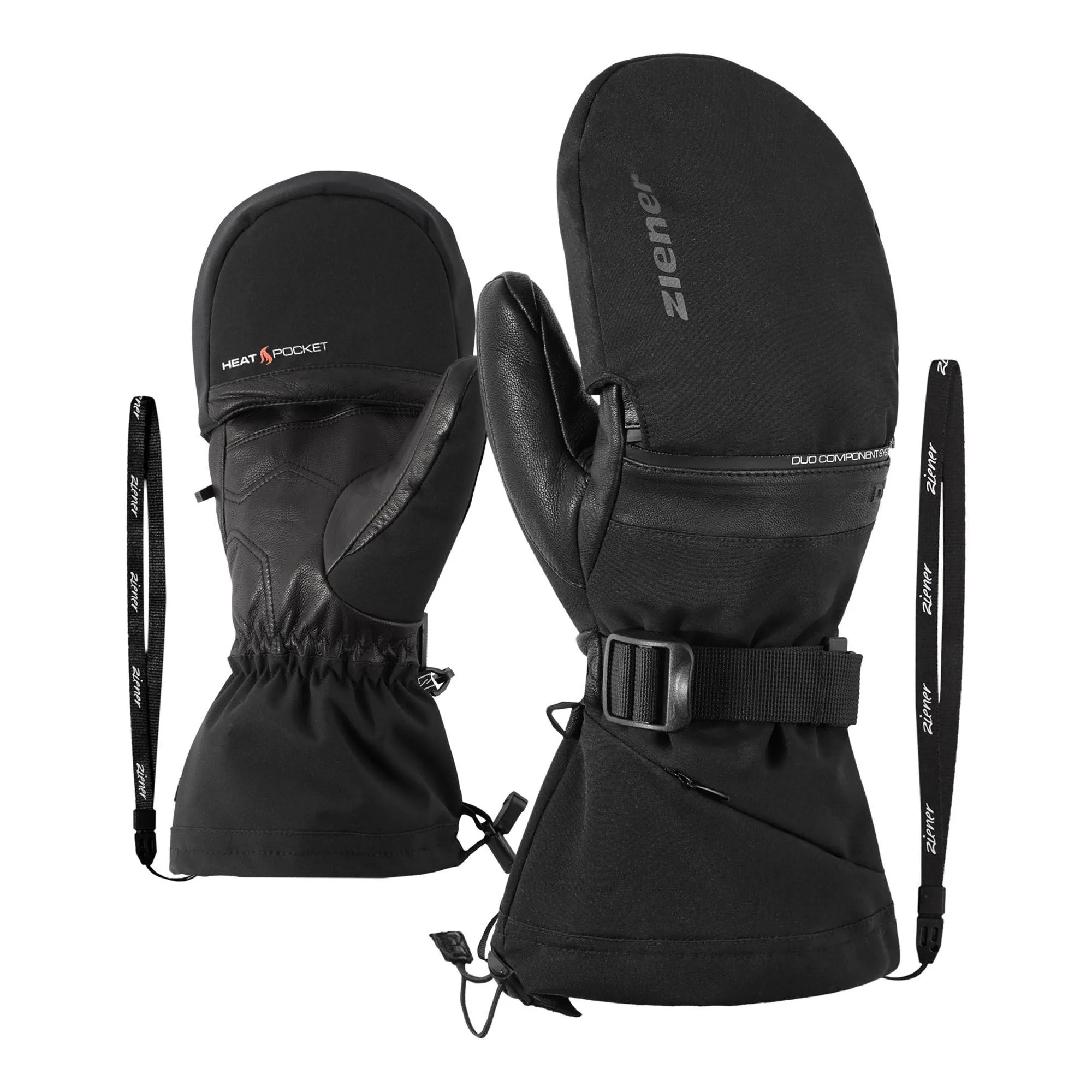 Ziener, Gallinus As(R) Pr Dcs Skihandschuhe Herren Schwarz 4 Ziener, Gallinus As(R) Pr Dcs Skihandschuhe Herren Schwarz – Bild 2