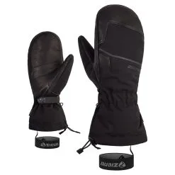 Ziener, Garno As(R) Aw Mitten Fäustlinge Herren Schwarz