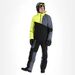 Ziener, Timpa Skijacke Herren Bitter Lemon Gelb, Schwarz