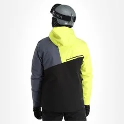Ziener, Timpa Skijacke Herren Bitter Lemon Gelb, Schwarz -Icepeak Geschaft ziener timpa aa jas gevoerd heren bitter lemon geel zwart 22ziene105v2 BI 03