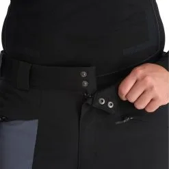 Ziener, Titov Skihose Herren Ombre Grau, Schwarz -Icepeak Geschaft ziener titov ba skibroek gevoerd heren ombre grijs zwart 22ziene109v3 BI 05