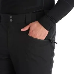 Ziener, Titov Skihose Herren Ombre Grau, Schwarz -Icepeak Geschaft ziener titov ba skibroek gevoerd heren ombre grijs zwart 22ziene109v3 BI 06