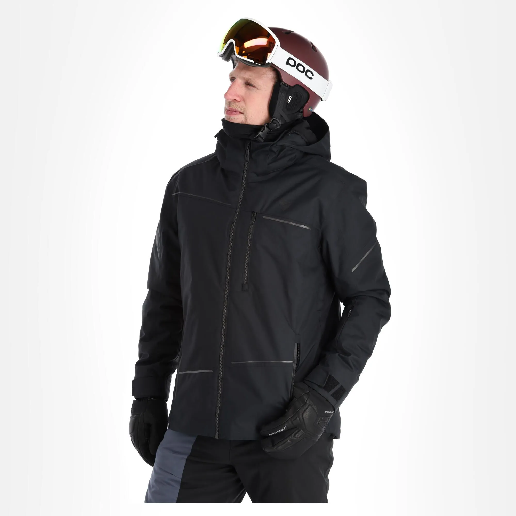 Ziener, Toroa Skijacke Herren Schwarz 6 Ziener, Toroa Skijacke Herren Schwarz – Bild 4